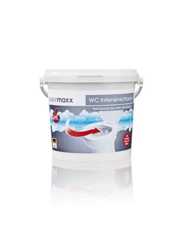 EASYmaxx Reinigungsmittel WC Intensivschaum 1,5kg  Transparent