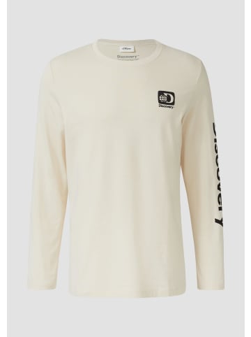 s.Oliver T-Shirt in 90D2_creme