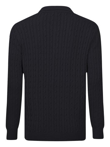 Felix Hardy Zopfmuster Strickpullover in Schwarz