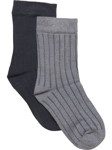 Minymo Kinder Socken in Grau