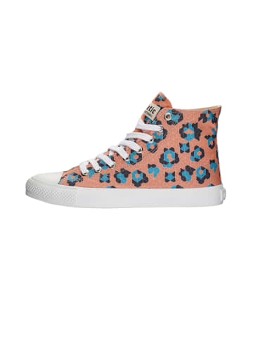 ethletic Canvas Sneaker White Cap Hi Cut in honey tiles coral just white