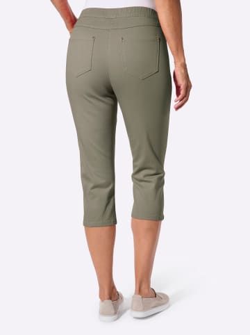 WITT WEIDEN Capri-Jeans in khaki