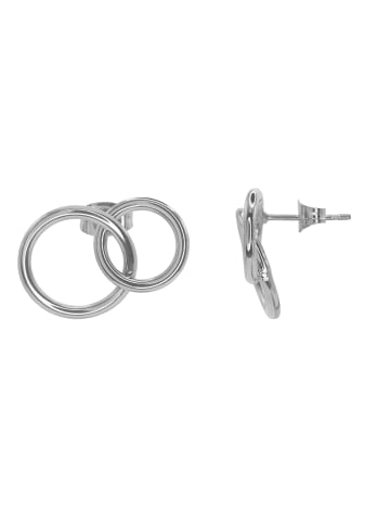 Steel_Art Ohrstecker für Frauen Adley silberfarben in silberfarben poliert