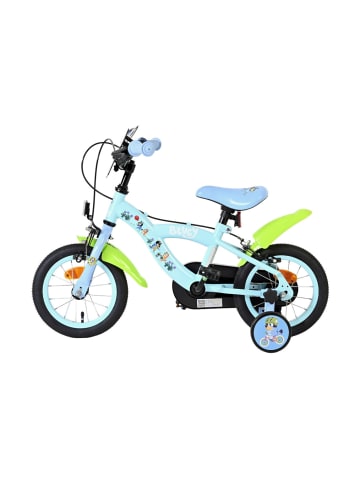 Volare Kinderfahrrad Bluey  12 Zoll ohne Rücktrittbremse in hellblau