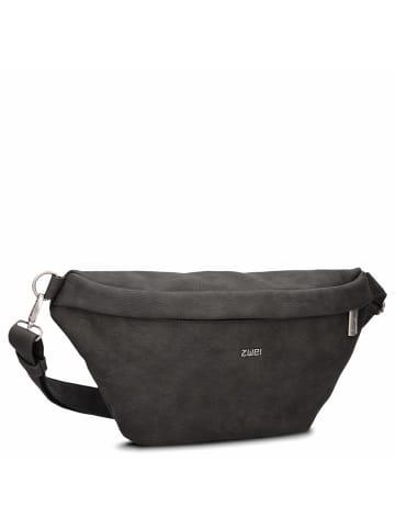 Zwei Mademoiselle MH80 - Gürteltasche 40 cm (nubuk-sky) in nubuk-stone