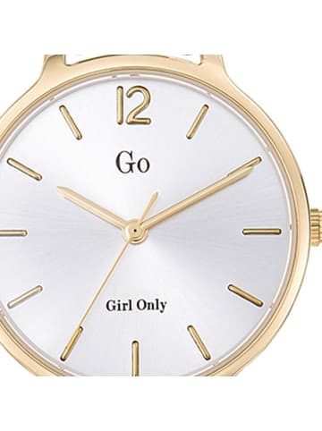 Girl Only Analog-Armbanduhr Girl Only GO in gold mittel (ca. 32mm)