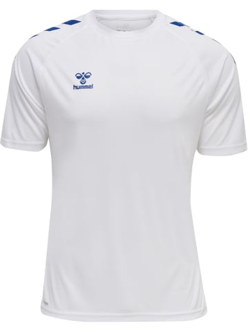 Hummel Hummel T-Shirt Hmlcore Erwachsene in WHITE/TRUE BLUE