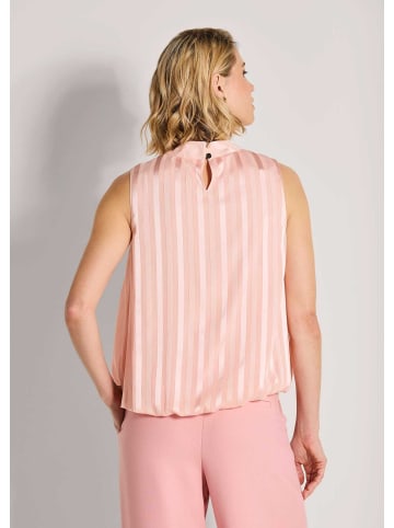 MADELEINE Elegante ärmellose Bluse in puderrosé