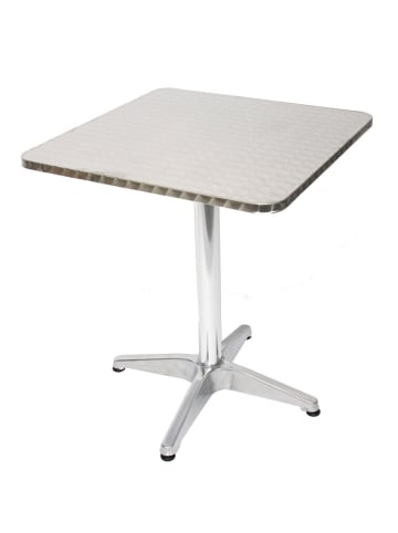 MCW 10er-Set Alu-Bistrotisch H28