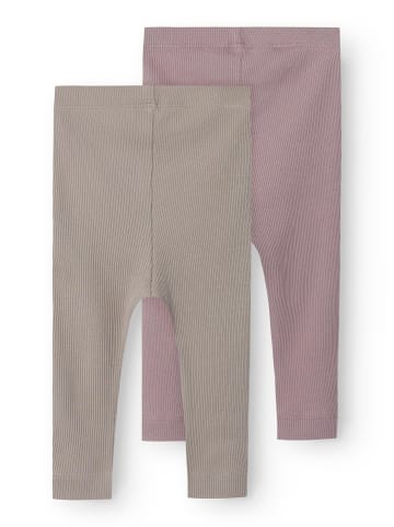 TWO SOON 2er-Pack Leggings in Woodrose