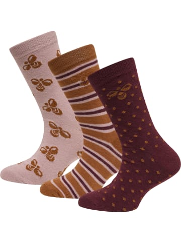 Hummel Socken Hmlalfie Sock 3-Pack in WINDSOR WINE