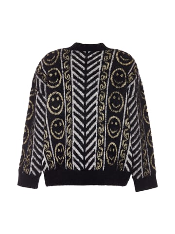 ebeeza Damen Strickpullover in Schwarz