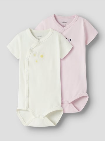 name it Wickelbody 2er-Pack NBFVUBIE WRAP BODY in cradle pink
