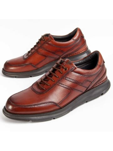 Purapiel Schnürschuhe Lila Confore4 in Braun