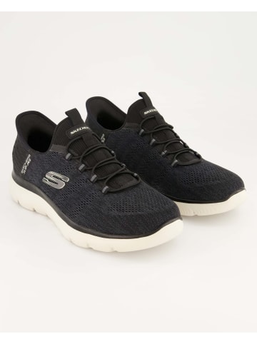 Skechers Slip On Sneaker in Schwarz