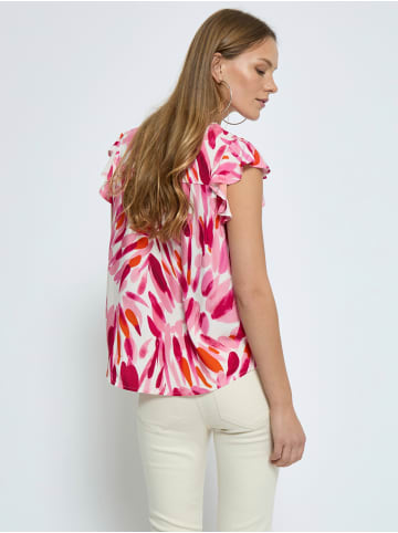 DESIRES Bluse in Morning Glory Pink Print