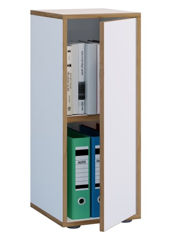 VCM  Büroschrank Aktenschrank Sideboard Salia 2fach in Weiß