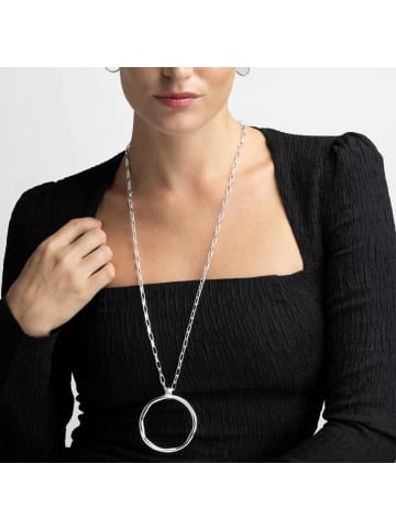 Luxenter Halskette Laksy mit Rhodium-Finish – LAKSY