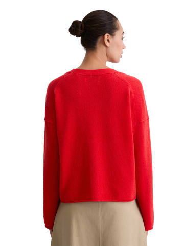 Marc O'Polo Cardigan oversized in Bright Red