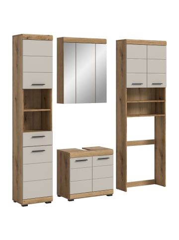 ebuy24 Badmöbelset Scout (4-teilig) Kaschmir 190 x 34 cm