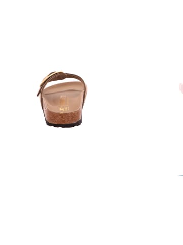 Birkenstock Pantoletten Madrid Big Buckle in Tabacco Brown