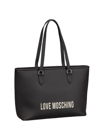 Love Moschino Shopper Bold Love in Black/Silver