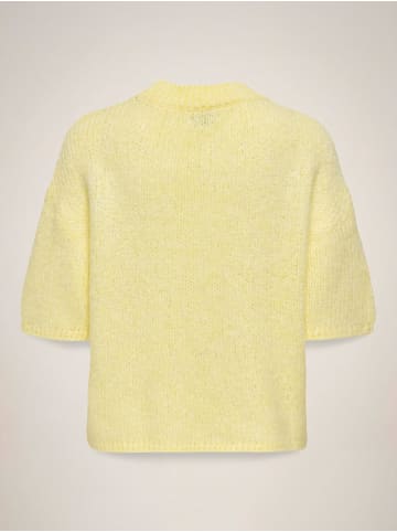 JDY Gestricktes T-Shirt in Pastel Yellow