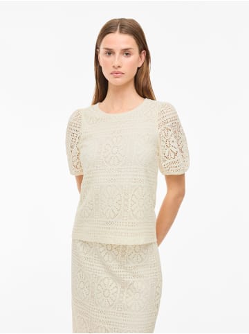 Vila Oberteil mit kurzen Ärmeln in Birch