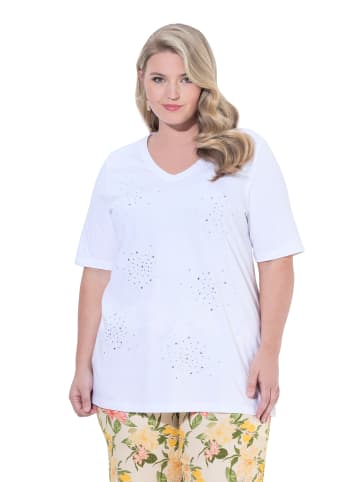 MIAMODA Shirt in schneeweiß