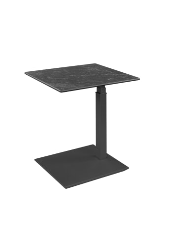 58 aufm Kessel BEISTELLTISCH Chandra 55x47x54 höhenverstellbar Anthrazit/Keramik