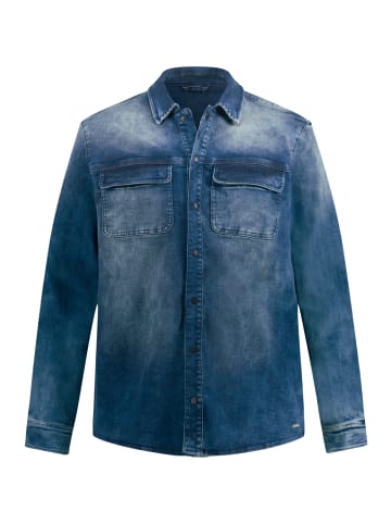 JP1880 Hemd in blue denim