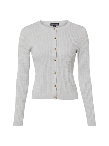 Franco Callegari Strickjacke in hellgrau - 0002