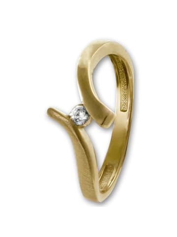 GoldDream Ring Gold 333 Gelbgold - 8 Karat Wave Größe 56 (17,8)