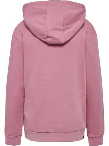 Hummel Sportshirt "Hmlmover Cotton Hoodie Woman" in Lila