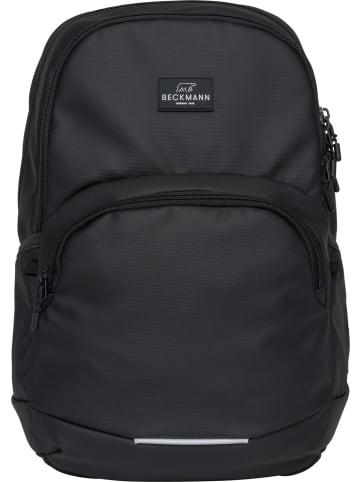 BECKMANN Beckmann Schulrucksack Sport Junior Black Coated