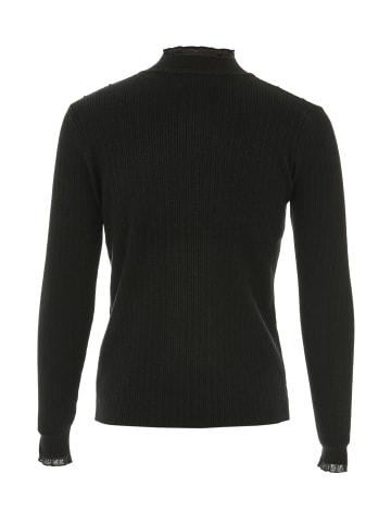 caissa Damen Strickpullover in Schwarz