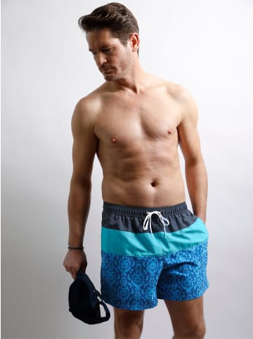 WITT WEIDEN Badeshorts in marine-türkis
