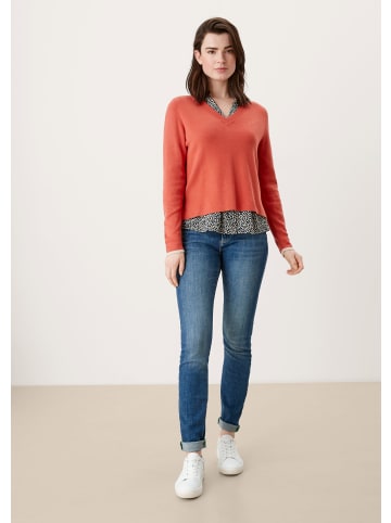 s.Oliver Pullover langarm in Orange