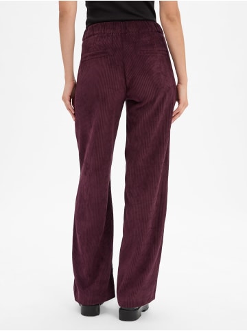 MAC HOSEN Hose Chiara in aubergine - 0004