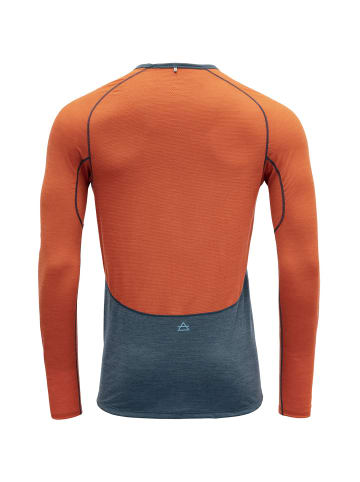DEVOLD Langarmshirt M RUNNING MERINO 130 SHIRT in Rauchblau