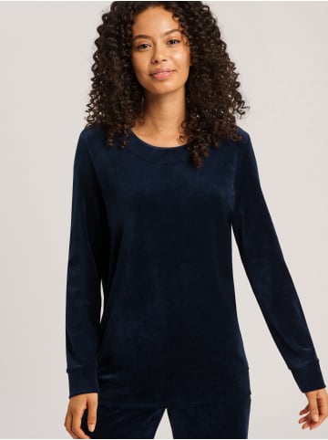 Hanro Sweatshirt Favourites in deep navy