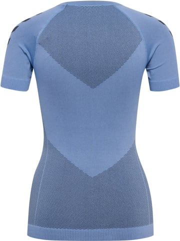 Hummel T-Shirt "Hummel First Seamless Jersey S/S W" in Blau