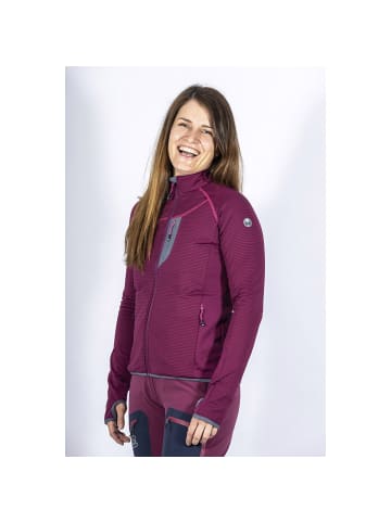Maul Sport Stretch-Fleecejacke Wasserkuppe in Flieder