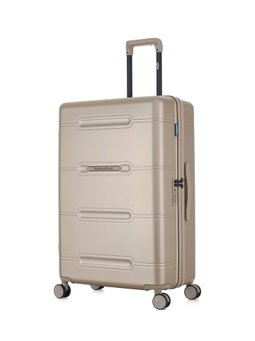 American Travel Großer Hartschalenkoffer CLEVELAND in Beige (101L)
