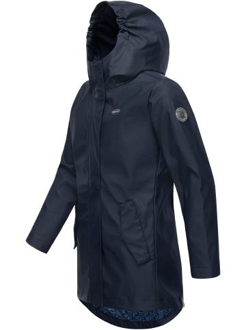 ragwear Regenmantel Marjanka II in Navy