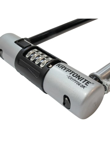 Kryptonite Bügelschloss KryptoLok Combo in schwarz