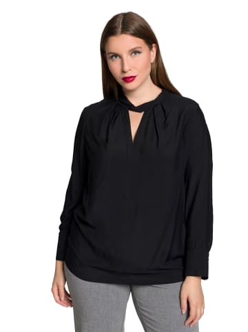 Ulla Popken Bluse in schwarz