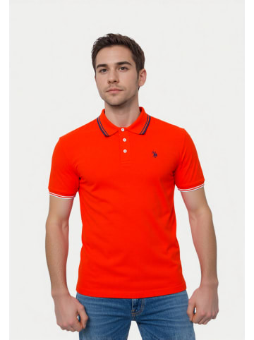 U.S. Polo Assn. Poloshirt in rot