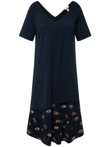 Ulla Popken Jerseykleid in marine