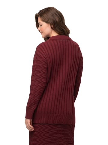 Ulla Popken Pullover in beere